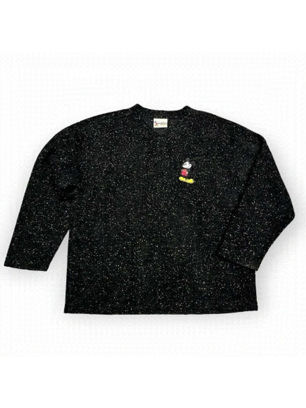 Vintage 90s Walt Disney World Mickey Mouse Soft Fleece Sweater - Womens Small